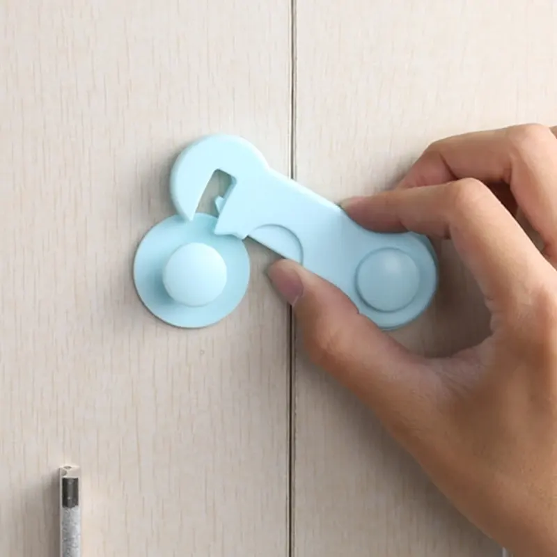 Baby Safety Cabinet Strap Locks for Fridge Door Drawer Cupboard Wardrobe - 2Pcs - Image 3