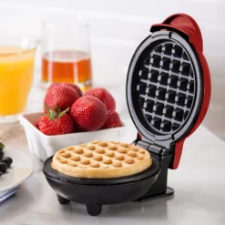 Mini Waffle Maker Home Baking Machine for Children