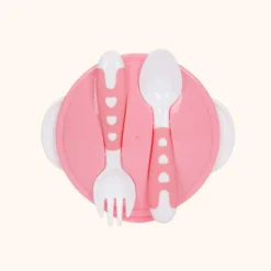 Premium Baby Food Storage Bowl with Spoon - 3pcs