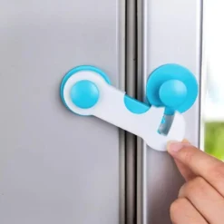 Baby Safety Cabinet Strap Locks for Fridge Door Drawer Cupboard Wardrobe - 2Pcs