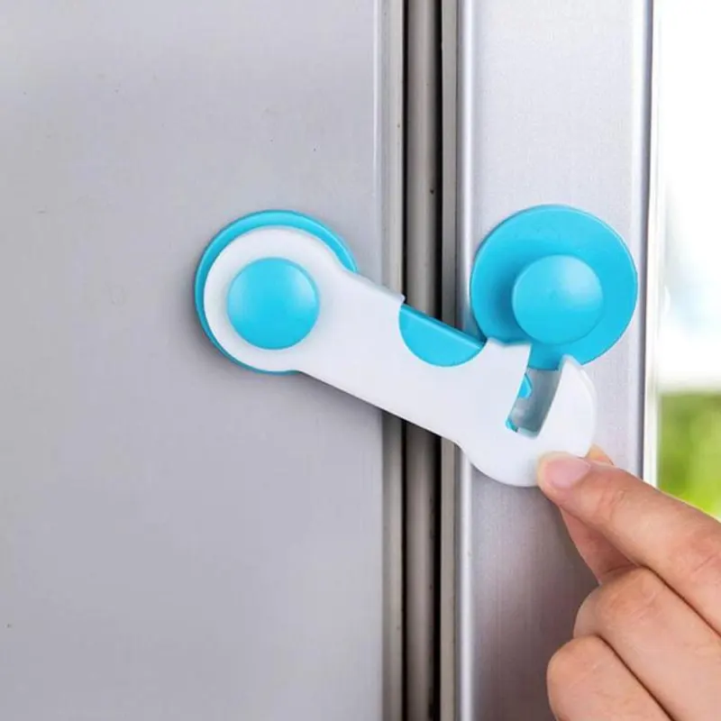 Baby Safety Cabinet Strap Locks for Fridge Door Drawer Cupboard Wardrobe - 2Pcs