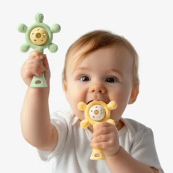 Sunflower Silicone Rattle Teether Toy