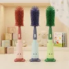 3 in 1 Silicone Feeder and Nipple Cleaning Brush