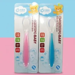Apple Bear Single Silicone Spoon