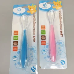 Apple Bear Single Silicone Spoon