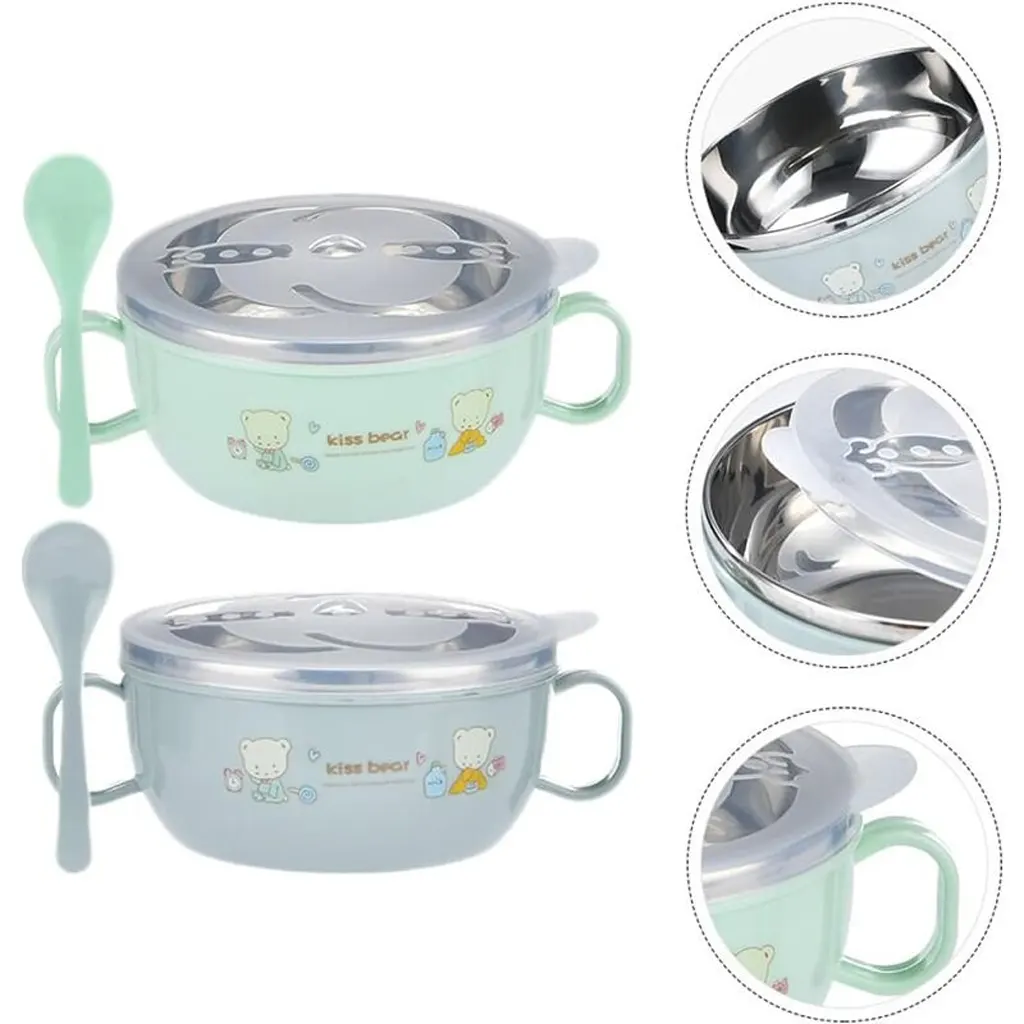 Stainless Steel Baby Feeding Bowl