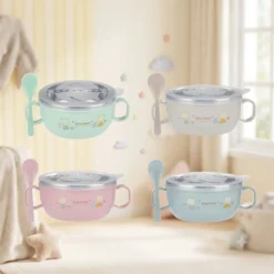 Stainless Steel Baby Feeding Bowl