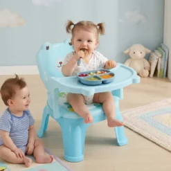 Sweet Baby Feeding Chair With Tray Skyblue