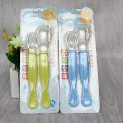 Alternative view of Apple Bear Silicone Spoon For Baby