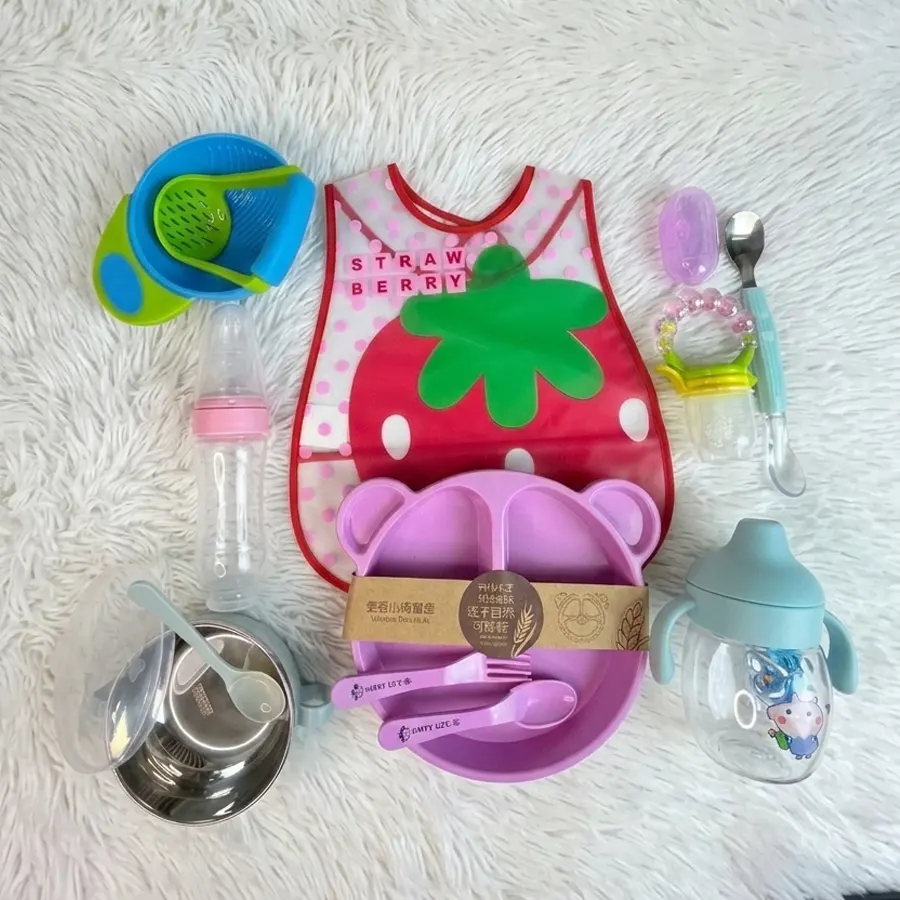 Baby Solid Feeding Combo 9 Items
