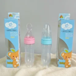 Apple Bear Full Silicone Spoon Feeder