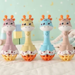Baby Giraffe Rattle and Music Toy