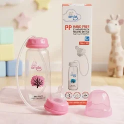 Baby Smile Hands Free Bottle 240 ML