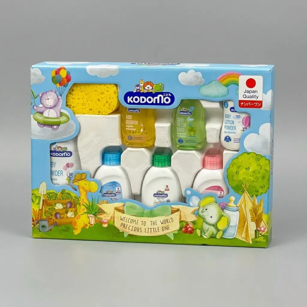 Kodomo Baby Gift Set 8 Pieces