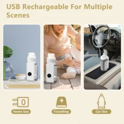 Portable Rechargeable Baby Bottle Warmer