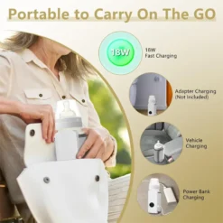 Portable Rechargeable Baby Bottle Warmer
