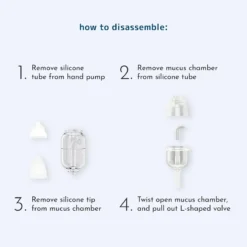 Hand Pump Nasal Aspirator For Babies and Toddlers