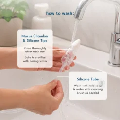 Hand Pump Nasal Aspirator For Babies and Toddlers